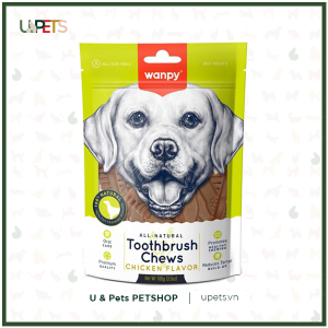 WANPY- Chicken Toothbrush Chews - Que nhai vệ sinh răng vị gà