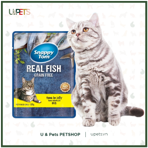 SNAPPY TOM - Thức Ăn Ướt Cho Mèo