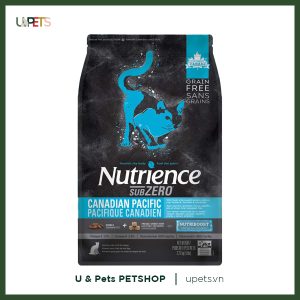 NUTRIENCE- Subzero Canadian Pacific - Cá biển cao cấp và rau củ quả tự nhiên (Dành cho mèo mọi lứa tuổi)