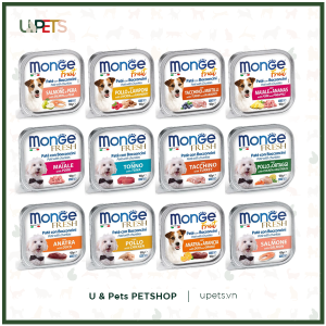 MONGE - Pate Hộp cho Chó nhiều vị