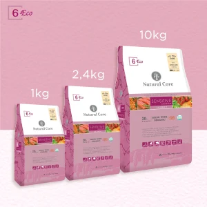 NATURAL CORE - Hạt Khô Vị Cá Hồi cho Chó ECO6 Sensitive