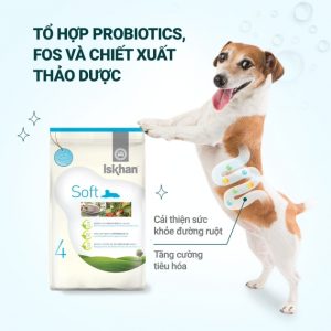 ISKHAN - Thức Ăn Hạt Mềm Cho Chó Mọi Lứa Tuổi
